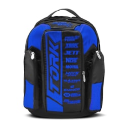 Mochila Pro Tork Factory Edition 2 Infantil Preto/Azul Mochila Pro Tork Factory Edition 2 Infantil Preto/Azul