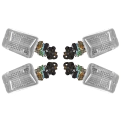 Pisca Esportivo Mini Cromado Universal 4 Unidades Pro Tork Pisca Esportivo Mini Cromado Universal 4 Unidades Pro Tork