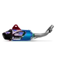 Ponteira Mod. Powercore 3 CRF 250F 2019 e 2020 Azul Ponteira Mod. Powercore 3 CRF 250F 2019 e 2020 Azul