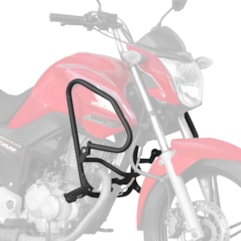 Protetor de Carenagem Armor C/ Pedaleira Titan 150 160 Fan 125 e 150 2015 Preto Protetor de Carenagem Armor C/ Pedaleira Titan 150 160 Fan 125 e 150 2015 Preto