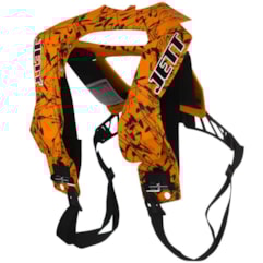 Protetor de Pescoço Jett Neck Brace Motocross Trilha Laranja Protetor de Pescoço Jett Neck Brace Motocross Trilha Laranja