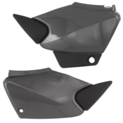 Tampa Lateral Par Fan 125 2008 Cinza Metálico Pro Tork Tampa Lateral Par Fan 125 2008 Cinza Metálico Pro Tork